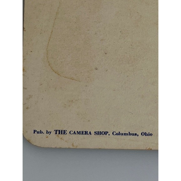 Vtg 1951 Ephemera RPPC Souvenir (6) Ohio State Univ Dextone Kodachrome Ansco SEE - Picture 11 of 12